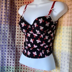 2000s Vintage Heart Bustier